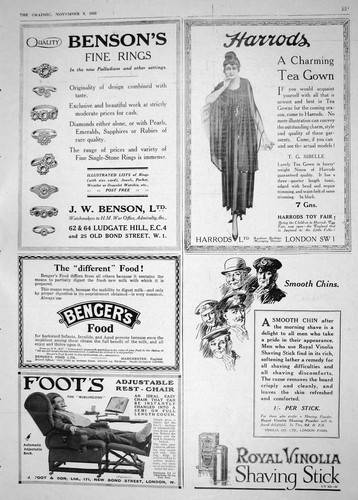 Antique print 1918 harrods - antique,