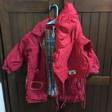 Oilily girls vintage rain coat
