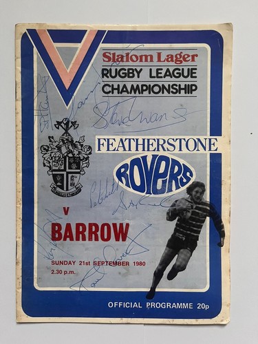 Featherstone rovers barrow - featherstone,