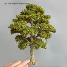 1pc15cm HO/OO Scale Autumn Trees Miniatures Garden Landscape Scenery Tree Model
