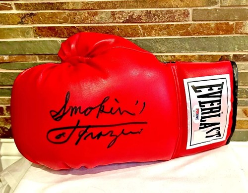 Joe frazier hand signed - frazier, glove