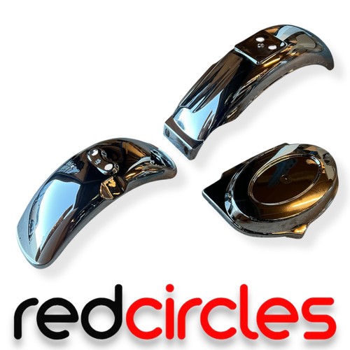 Chrome z50 monkey bike fenders - z50,
