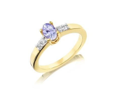 Two tone tanzanite cubic - tanzanite, &