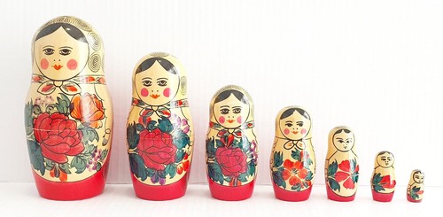 Set seven vintage - set,