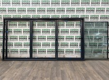 ANTHRACITE GREY BIFOLDS DOORS BIFOLDING SLIDING PATIO EXTERNAL EXTERIOR DOUBLE