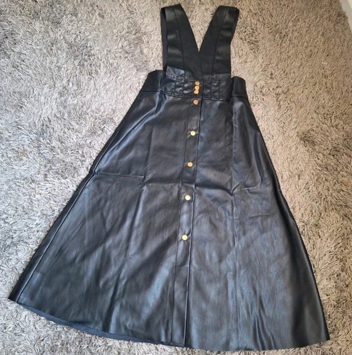 Women black faux leather - black,