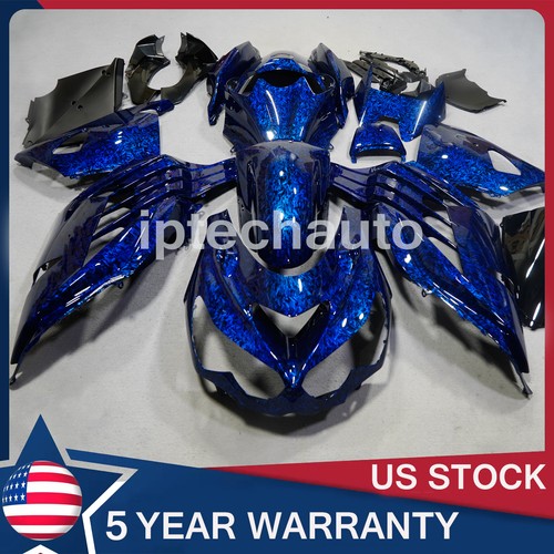 Blue forged carbon - blue, fiber