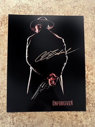 Unforgiven signed 8x10 - unforgiven,