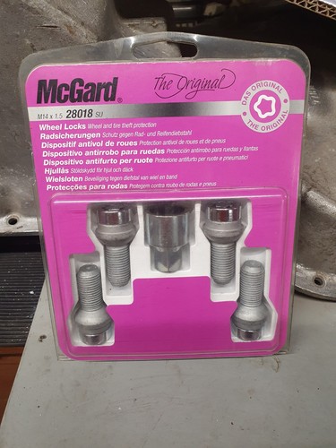 Mcgard locking wheel bolts - locking,