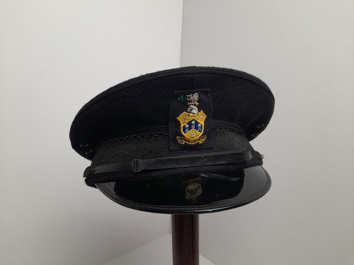 Vintage military peak cap - peak, cap.