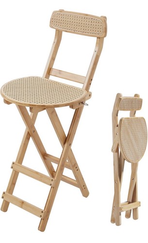 Bamboo bar stools kitchen - bar,