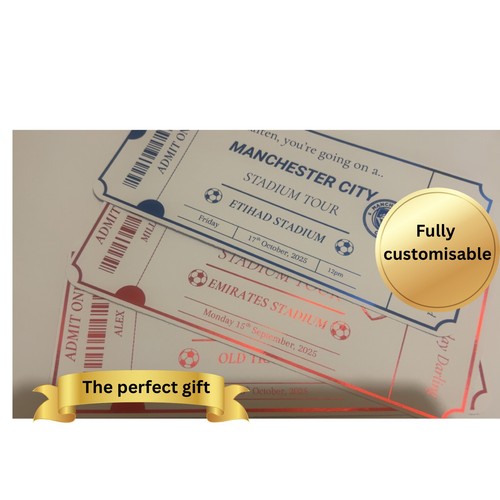 Personalised football stadium - personalised,