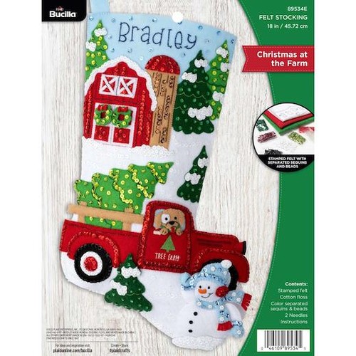 Bucilla felt christmas - 18",