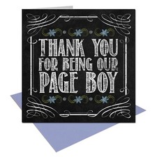 Thank you Page Boy Vintage