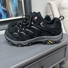 Mens Merrell  Goretex Black Walking Hiking Shoes - UK 10 worn once 