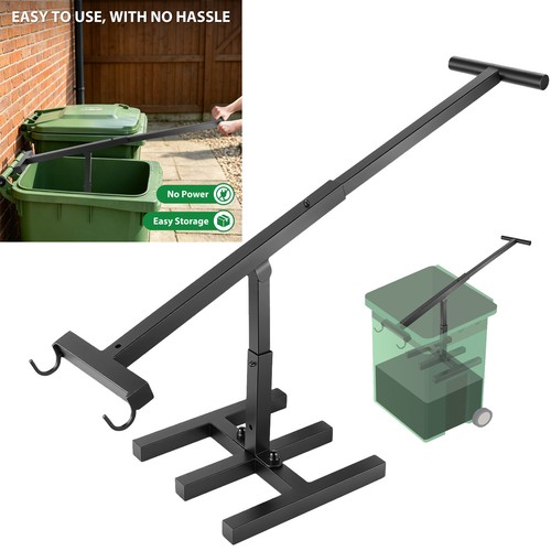 Wheelie bin compactor rubbish - wheelie,