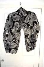 JAEGER 100% FINE SILK BLACK