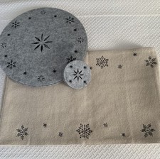 M&S Embroidered Snowflake