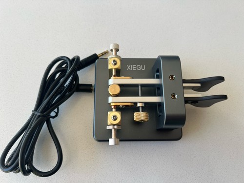 Morse code twin paddle key - morse,
