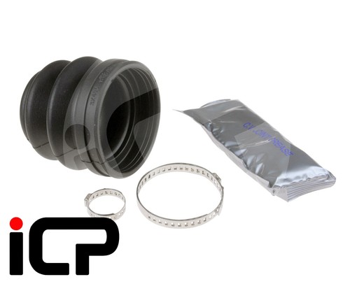 Front inner boot kit - cv, fits