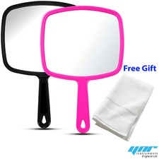 Hand Held Mirror Professional Salon Style Handheld Vanity Mirror Makeup Tool New