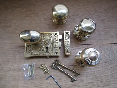 Solid brass door rim - solid,