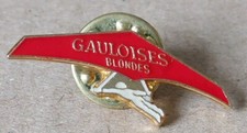 Gauloises Blondes Cigarettes Advertising Enamel Pin Badge Tobacciana Hang Glider