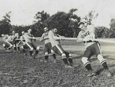 Pre WW1 Photo Postcard Tug Of