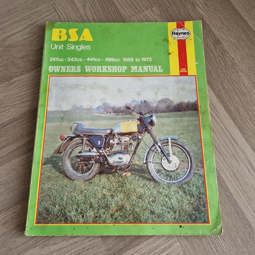 Bsa unit singles - unit, 247cc