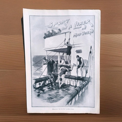Antique 1912 diving pool - 1912,