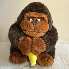 Gorilla Plush Toy With Banana