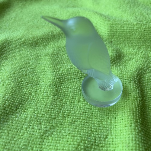 Lalique hummingbird beautiful - hummingbird,,