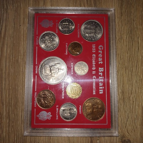 1953 coronation coin - , queen
