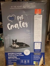 Medium Dog Crate Twin Door