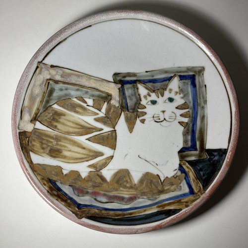 Large highland stoneware cat - large,