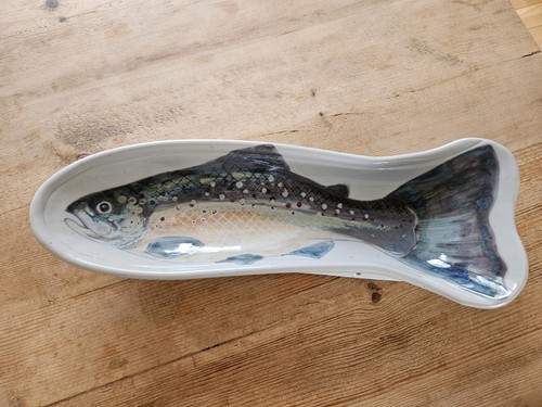 Highland stoneware fish - stoneware,