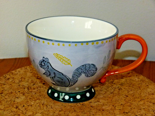 White stuff breakfast mug - white,