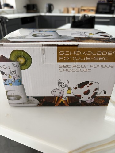 Chocolate fondue set - fondue,