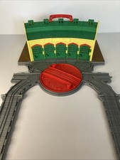 Mattel Thomas & Friends Tidmouth Sheds Playset Take N Play 2009