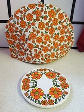 Vintage retro   bright orange