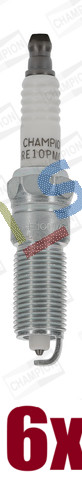 Spark plug fits cadillac - 6x,