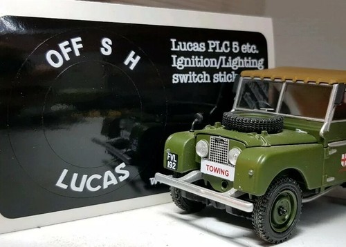 Land rover series lucas - series, 1