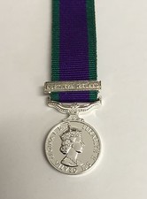GSM Miniature Medal, Northern Ireland Clasp, CSM, General Service, Mini, Army