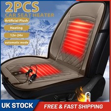 2x 12/24V Heated Car Seat
