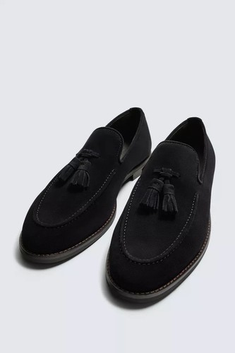 Brand new zara leather suede - leather,