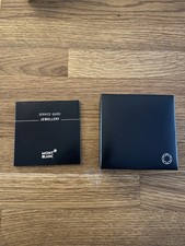 Mont blanc cufflink case box - mont,
