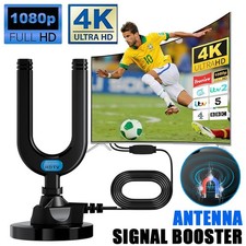 TV Aerial, Home Indoor TV Aerial for Smart TV with Signal Booster High Gain TV