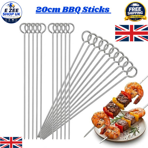 20cm bbq long metal - 20cm,