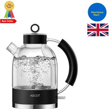 ASCOT Electric Kettle, Glass Tea Gift for Black