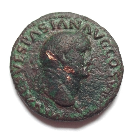 Vespasian roman coin - vespasian,